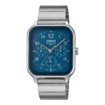 ساعة كاسيو MTP-M306D-2AVDF الرجالية متعددة العدادات باللون الأزرق | Casio MTP-M306D-2AVDF Blue Dial Stainless Steel Multi-Subdial Watch