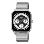 ساعة كاسيو MTP-M307D-1BVDF الرجالية متعددة العدادات ستانلس ستيل | Casio MTP-M307D-1BVDF Stainless Steel Multi-Subdial Watch