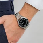 ساعة كاسيو MTP-V006D-1B2UDF الرجالية الكلاسيكية بعرض اليوم والتاريخ – Casio MTP-V006D-1B2UDF Men Day-Date Stainless Steel Watch