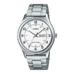 ساعة كاسيو MTP-V006D-7B2UDF الرجالية الكلاسيكية بعرض اليوم والتاريخ – Casio MTP-V006D-7B2UDF Men Day-Date Stainless Steel Watch