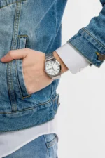 ساعة كاسيو MTP-V006D-7B2UDF الرجالية الكلاسيكية بعرض اليوم والتاريخ – Casio MTP-V006D-7B2UDF Men Day-Date Stainless Steel Watch