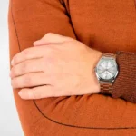 ساعة كاسيو MTP-V006D-7CUDF الرجالية الكلاسيكية بعرض اليوم والتاريخ – Casio MTP-V006D-7CUDF Men Day-Date Stainless Steel Watch