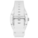 ساعة يو إس بولو أسن USPA1127-02 رجالية سيليكون أبيض – US Polo Assn. USPA1127-02 Men’s White Silicone Sport Watch